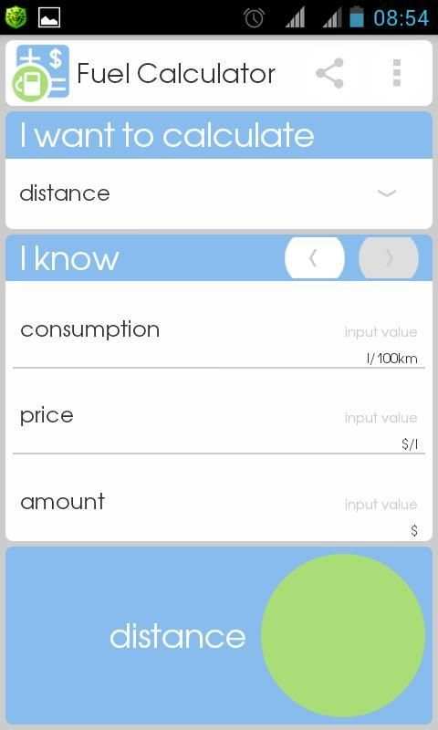 Fuel Calculator स्क्रीनशॉट 12