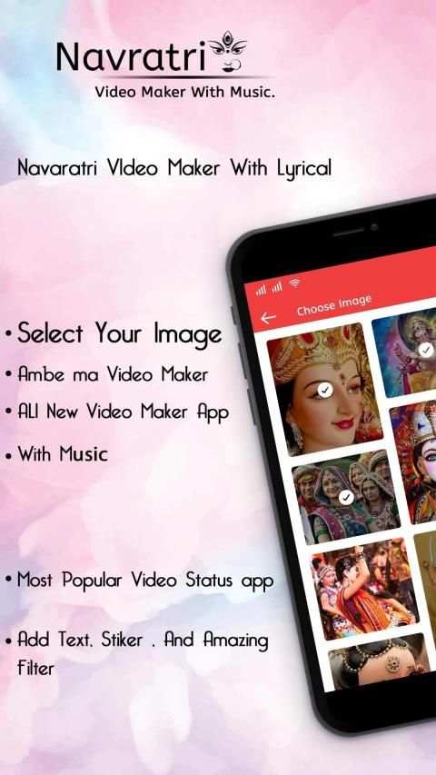 Navratri video maker with song & Navratri Garba screenshot 7