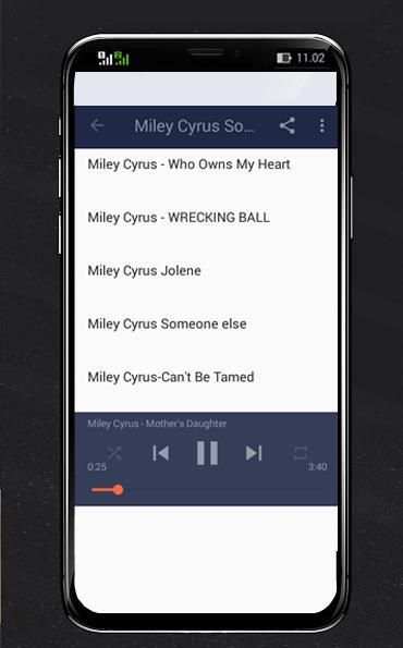 Miley Cyrus Song Offline screenshot 3