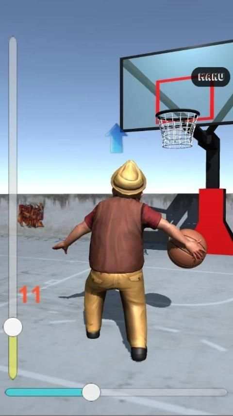 Basketball field goal screenshot 2
