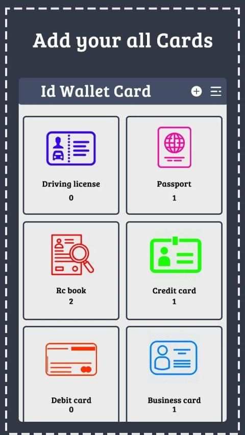 Id Card Wallet Maker स्क्रीनशॉट 3