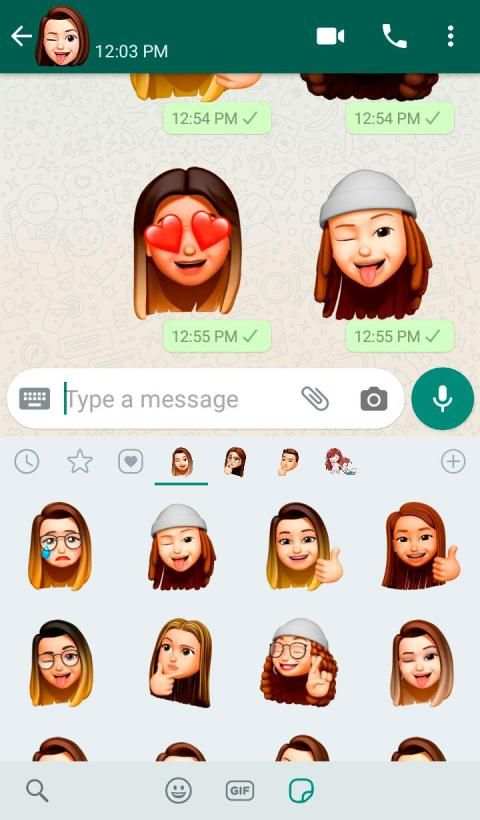 Memoji Apple Stickers for Android WhatsApp स्क्रीनशॉट 8