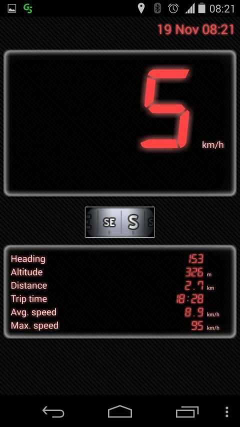 GPS Speedometer Free screenshot 15