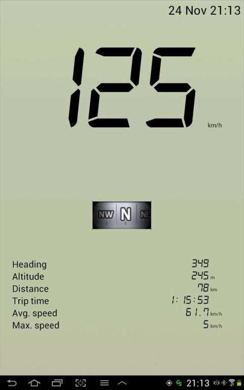 GPS Speedometer Free screenshot 5