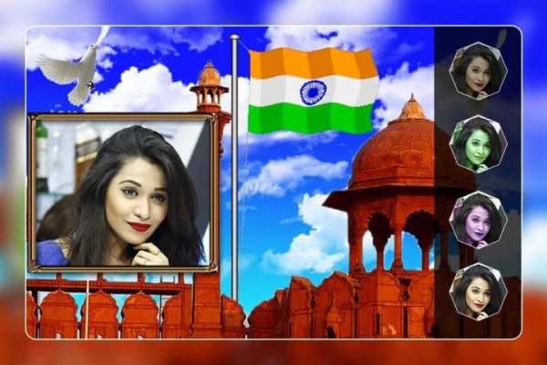 Independence Day Photo Frame : Photo Editor स्क्रीनशॉट 3