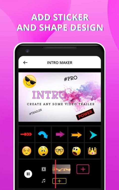 Video Intro Maker With Music, Crop & Editor स्क्रीनशॉट 3