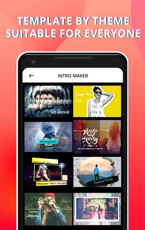 Video Intro Maker With Music, Crop & Editor स्क्रीनशॉट 5