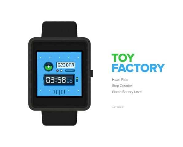 Toy Factory watchface by Astrobot स्क्रीनशॉट 4