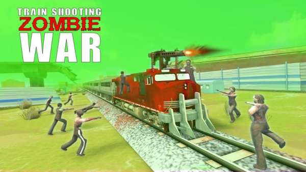 Zombie Train War - Zombie Train Shooting Game screenshot 12