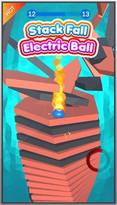 Electric Stack Ball - Fall Crush 3D screenshot 4