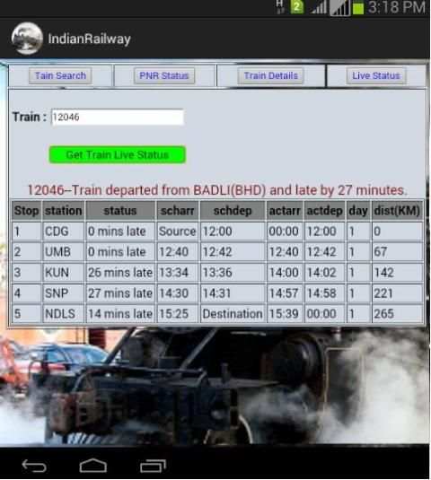 Indian Railway screenshot 2