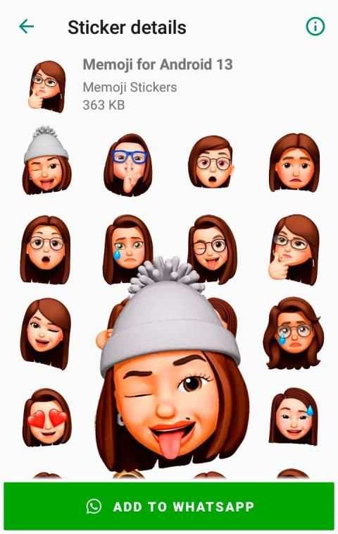 Stickers Memoji for Android WhatsApp WAStickerApps स्क्रीनशॉट 6
