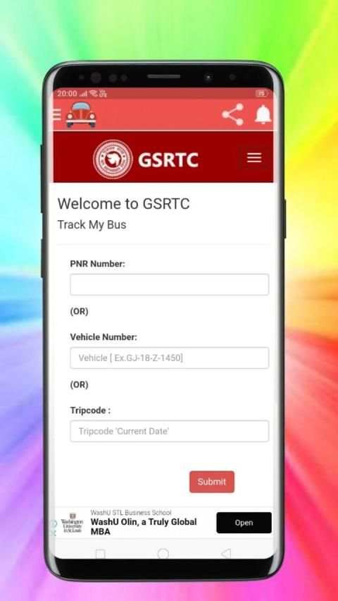 Gujarat ST bus schedule screenshot 4