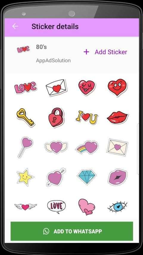 ❤ WALoveSticker ❤ WAStickerApps of Love screenshot 3