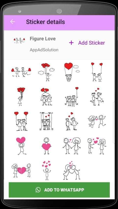 ❤ WALoveSticker ❤ WAStickerApps of Love screenshot 4