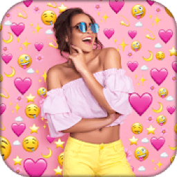 ikon Emoji Background Changer : Photo Changer Editor