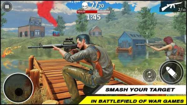 Squad Free Fire Battle - Legend Battlegrounds screenshot 3