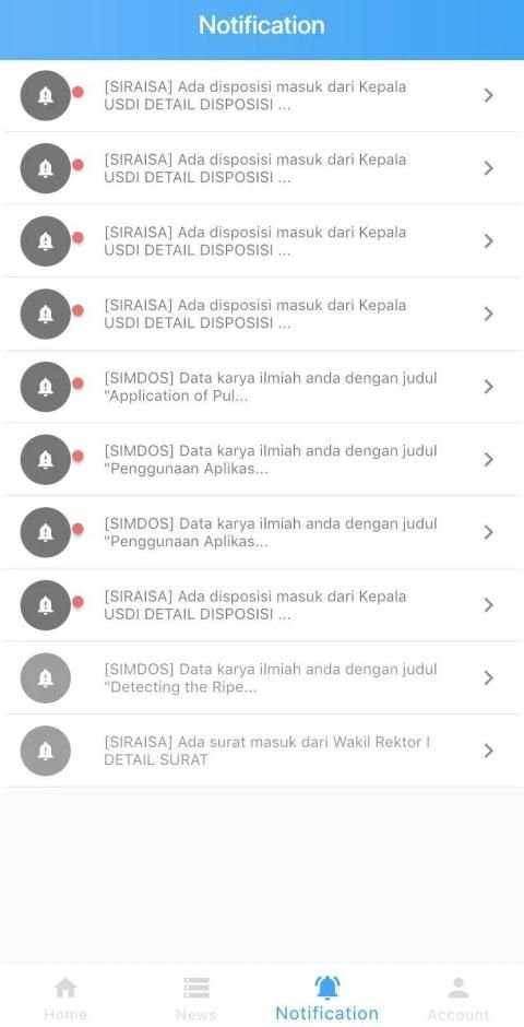 Udayana Mobile screenshot 1