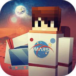 Mars Craft: Crafting & Building Exploration Games