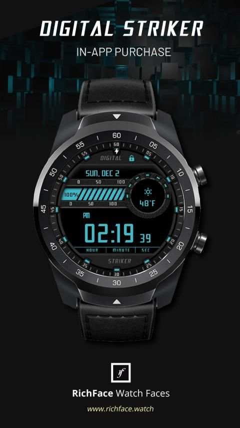 Digital Striker Watch Face screenshot 15