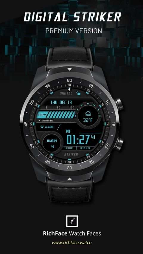 Digital Striker Watch Face screenshot 14