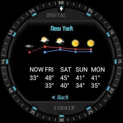 Digital Striker Watch Face screenshot 7