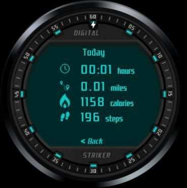 Digital Striker Watch Face screenshot 3