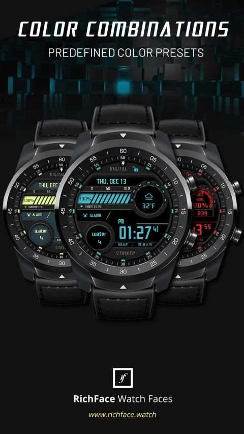 Digital Striker Watch Face screenshot 11