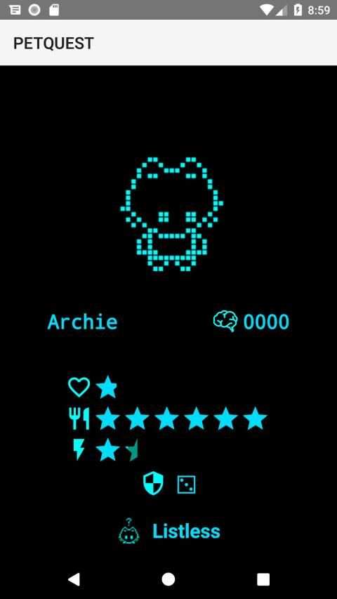 PetQuest Virtual Pet (Wear OS Games) screenshot 16