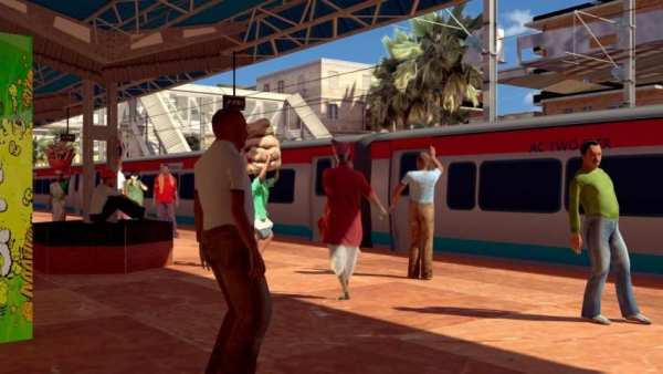 Indian Train Driving 2019 स्क्रीनशॉट 7