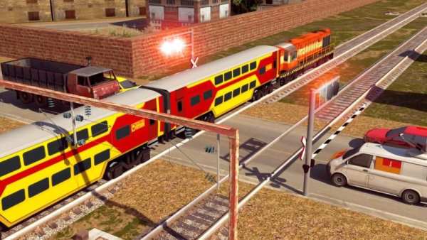 Indian Train Driving 2019 स्क्रीनशॉट 3