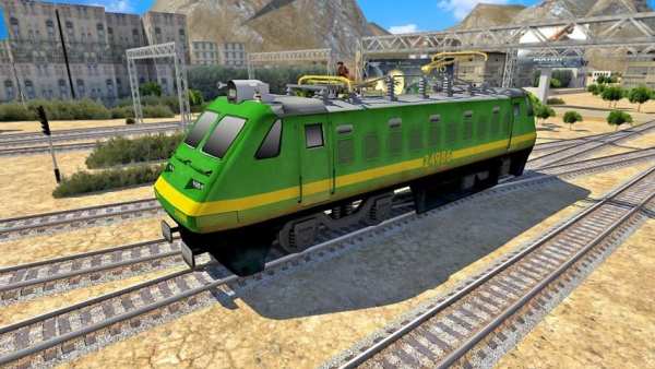 Indian Train Driving 2019 स्क्रीनशॉट 4