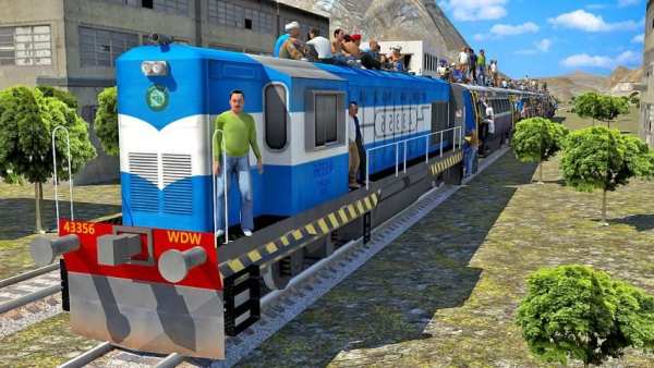 Indian Train Driving 2019 स्क्रीनशॉट 6