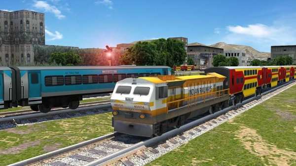 Indian Train Driving 2019 स्क्रीनशॉट 2