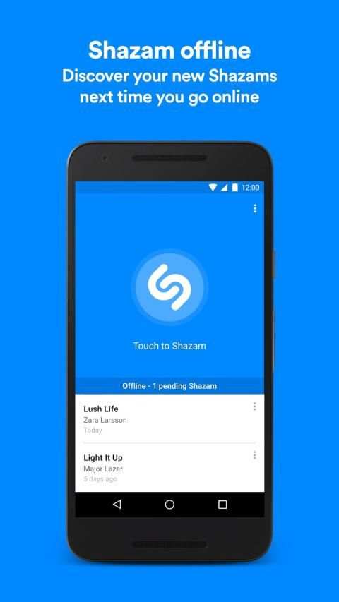 Shazam Lite - Discover Music screenshot 1