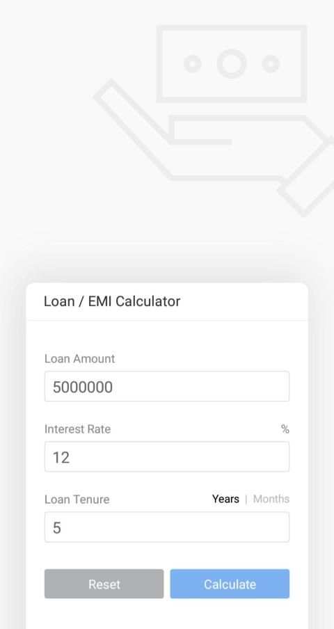 EMI Calculator स्क्रीनशॉट 6