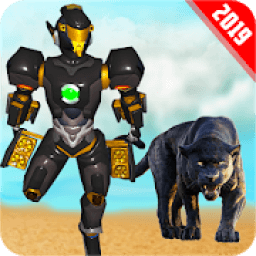 Multi Panther Robot Hero City Battle icon