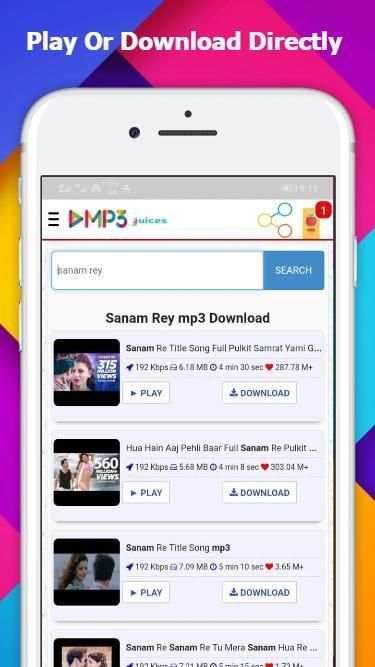 Emp3 - Free Mp3 Downloader स्क्रीनशॉट 4