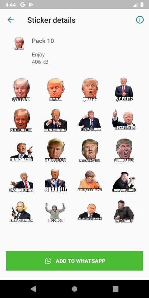 Memes con Frases Stickers en Español para WhatsApp screenshot 2