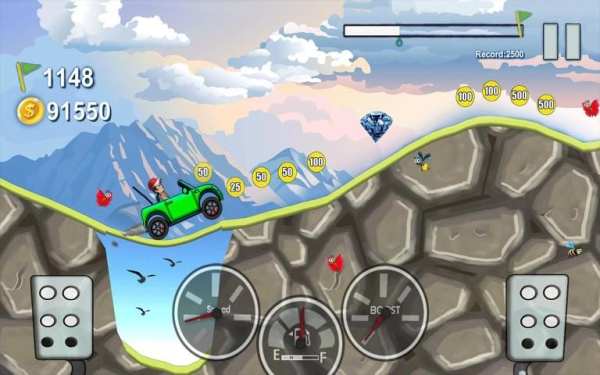 Hill Car Climb : Mountain Hill Racing स्क्रीनशॉट 2
