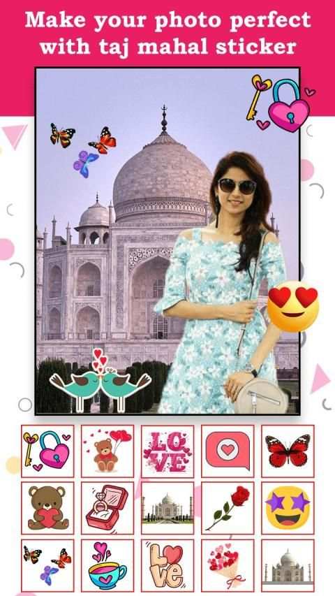 My Photo with Taj Mahal Background screenshot 4