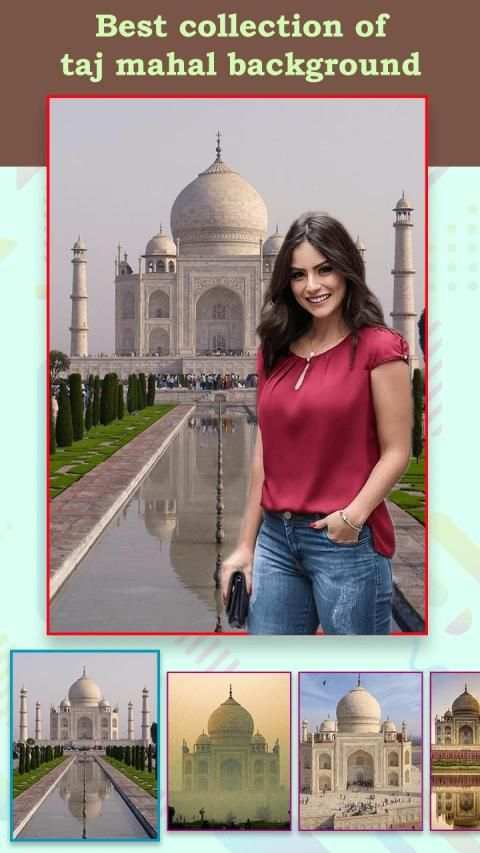 My Photo with Taj Mahal Background screenshot 6