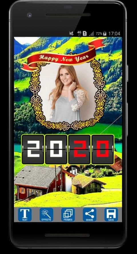 New Year Photo Editor screenshot 2