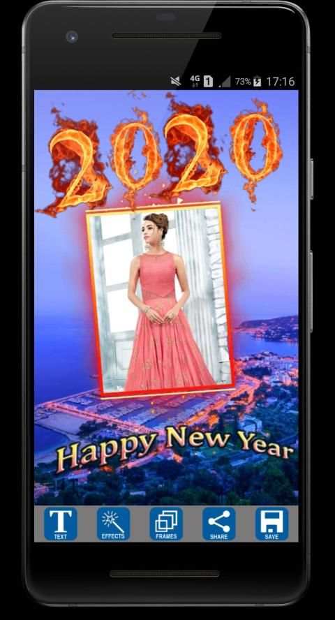 New Year Photo Editor 4 تصوير الشاشة