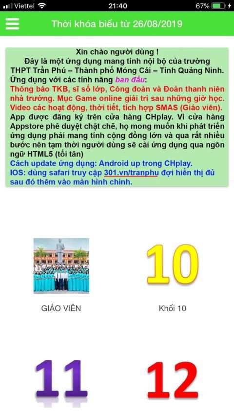 THPT TRẦN PHÚ screenshot 2