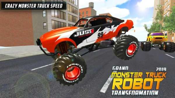 Real Robot Transform Monster Truck Fight स्क्रीनशॉट 2