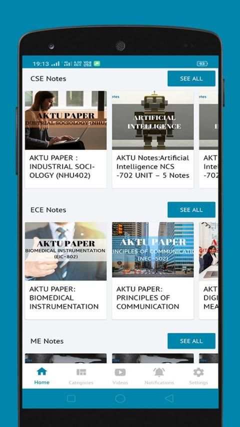 AKTU Notes - Lecture Notes, Papers, News, Projects screenshot 2