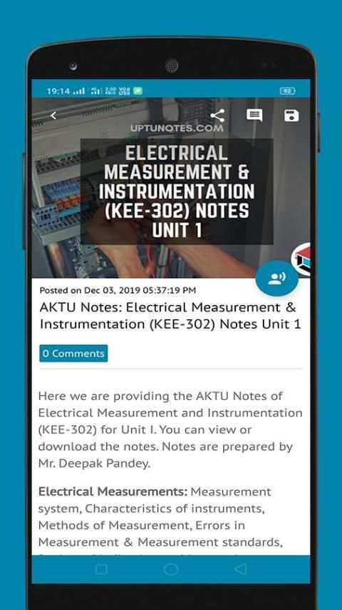 AKTU Notes - Lecture Notes, Papers, News, Projects screenshot 4