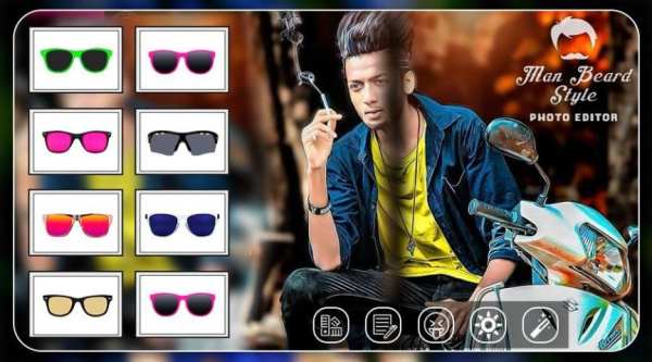 Beard photo editor स्क्रीनशॉट 2