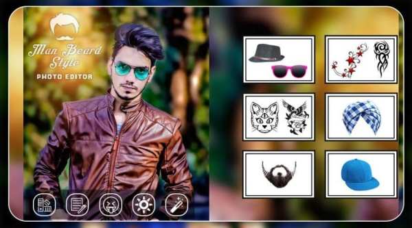 Beard photo editor स्क्रीनशॉट 4